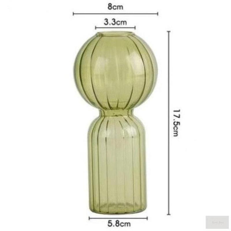 Creative Glass Vase - Striped