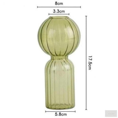 Creative Glass Vase - Striped