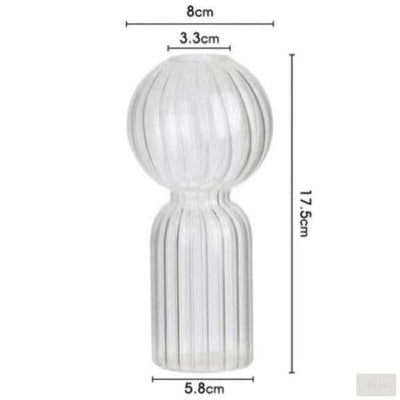Creative Glass Vase - Striped