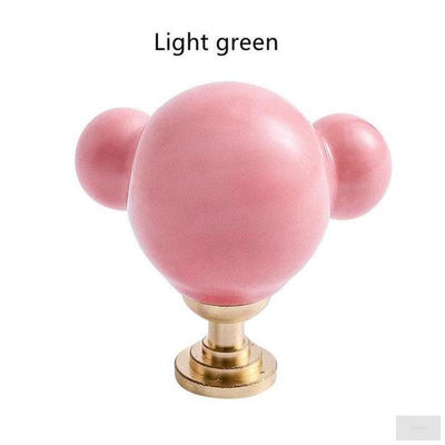 Cute Animal Colored Ceramic Handle