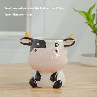 Cute Cartoon Succulent Ceramic Flower Pot