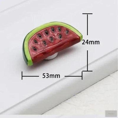Cute Handmade Fruit Animal Ceramic Cabinet Drawer knobs