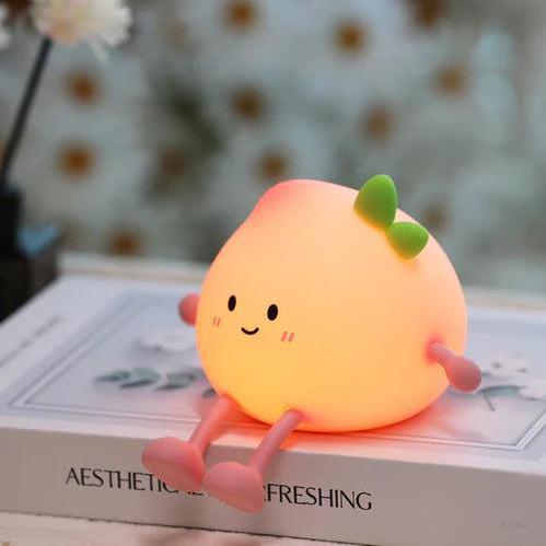 Cute Silicone Nursery Pear Night