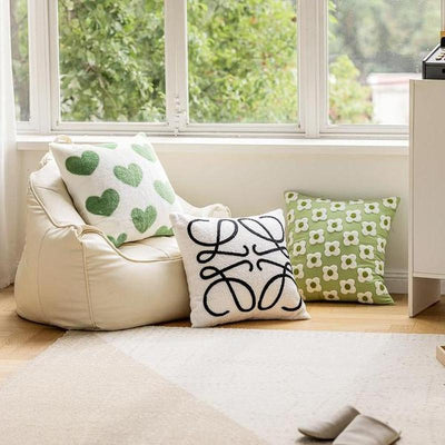 Embroidered Plush Pillowcase
