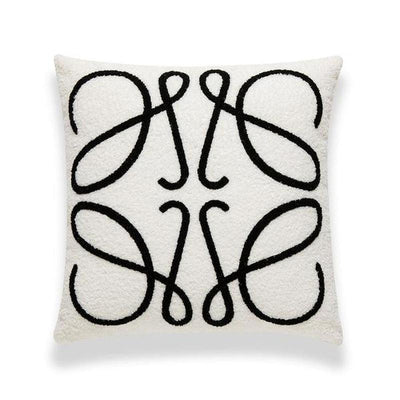 Embroidered Plush Pillowcase