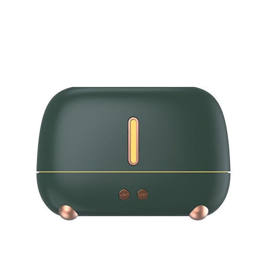 Flame Essential Oil Diffuser – Ultra-Quiet Aromatherapy Humidifier with LED Night Light & Timer (USB Powered, 3 Flame Modes)