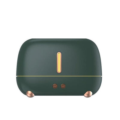 Flame Essential Oil Diffuser – Ultra-Quiet Aromatherapy Humidifier with LED Night Light & Timer (USB Powered, 3 Flame Modes)