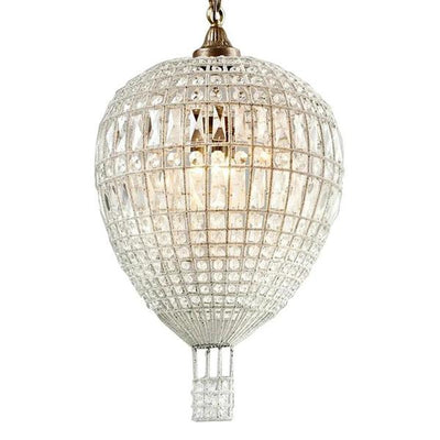 French Classical Crystal Hot Air Balloon Pendant Light