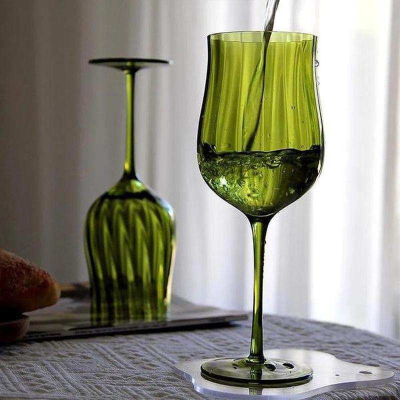 French Style Antique Wine Glass