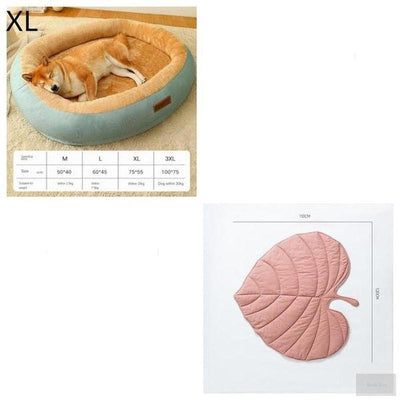 Fuzzy Pet Bed - Removable And Washable