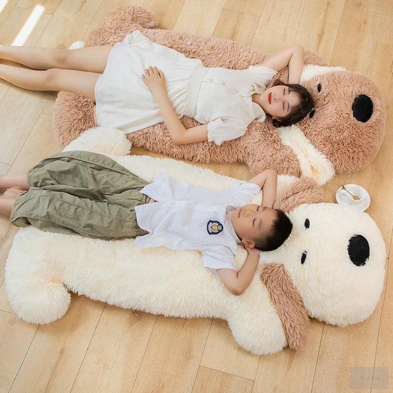 Giant Plush Dog Lying Toys