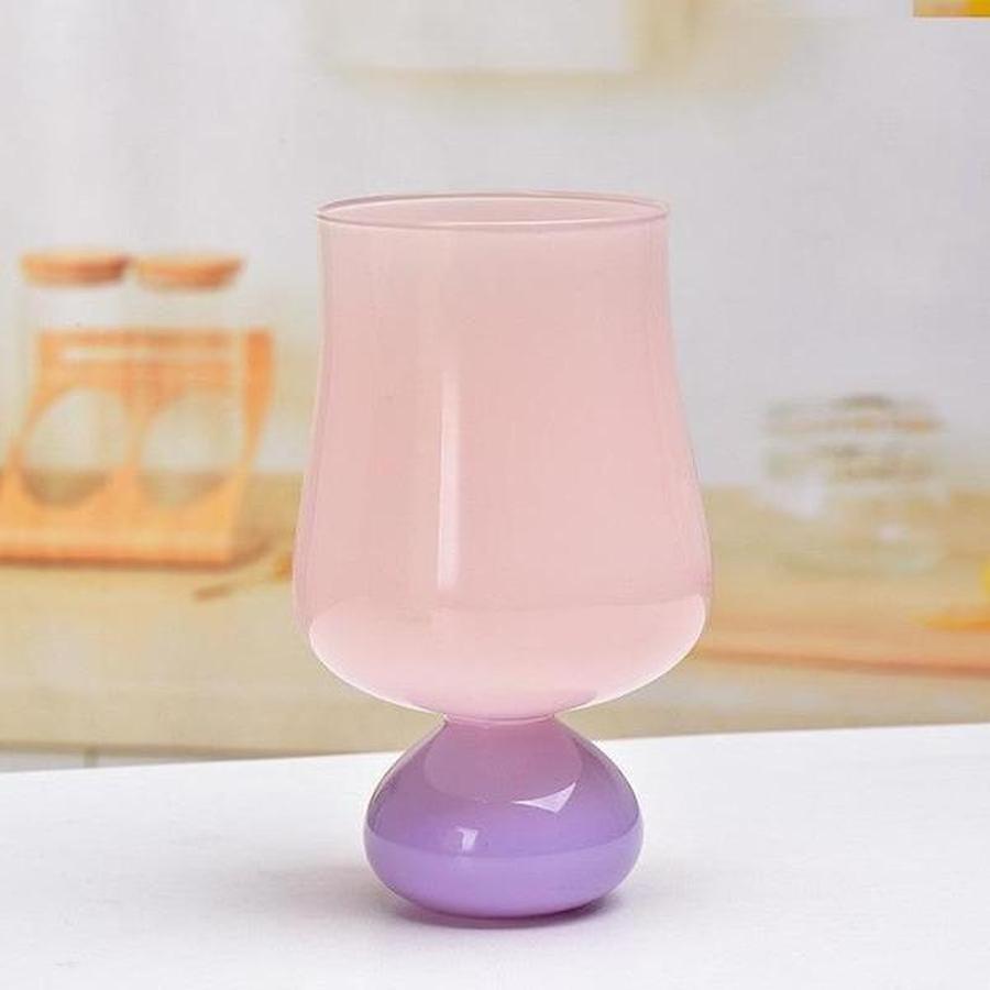Glass Tulip Mug Glass