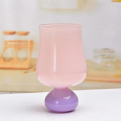 Glass Tulip Mug Glass