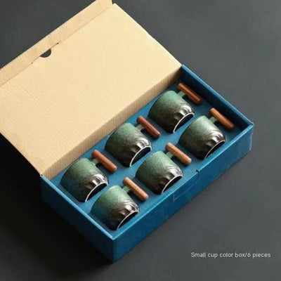 Gradient Glaze Exquisite Ceramic Small Cup
