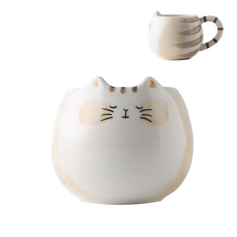 Hand-painted New Kitten Shape Ceramic Cup