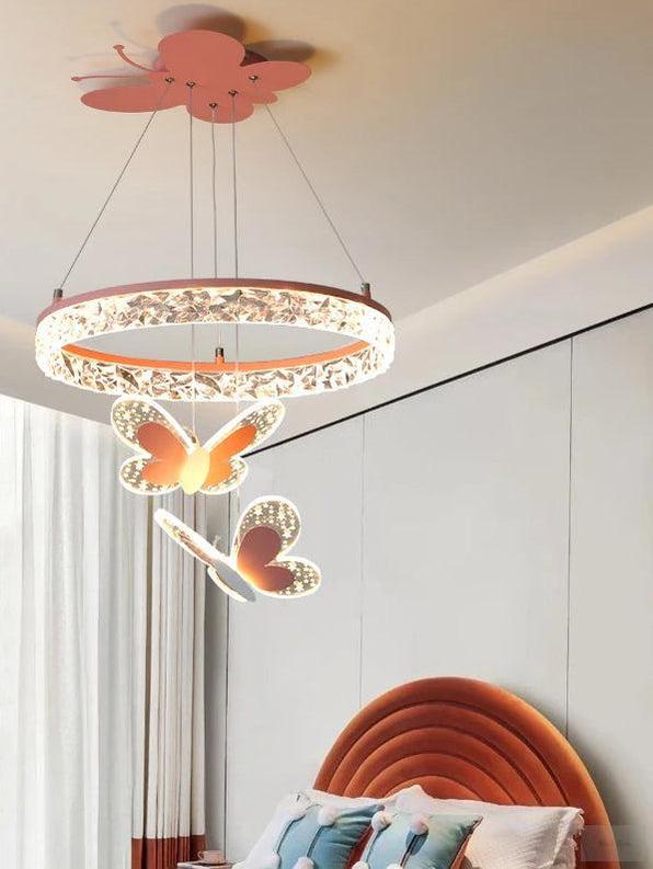 Hanging Butterfly Chandelier