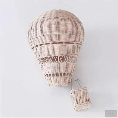 Hot Air Balloon Chandelier Handmade Rattan