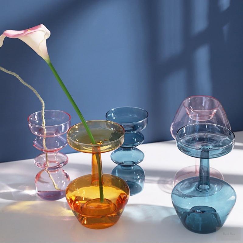 Hydroponic Transparent Glass Vase