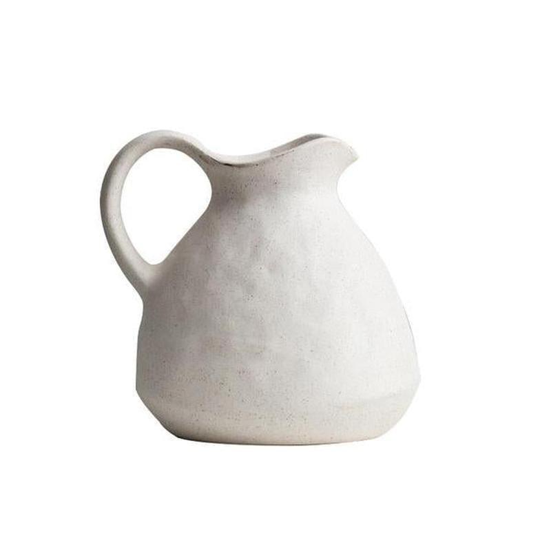 Ins Style Plain Burning Ceramic Pelican Vase Crafts