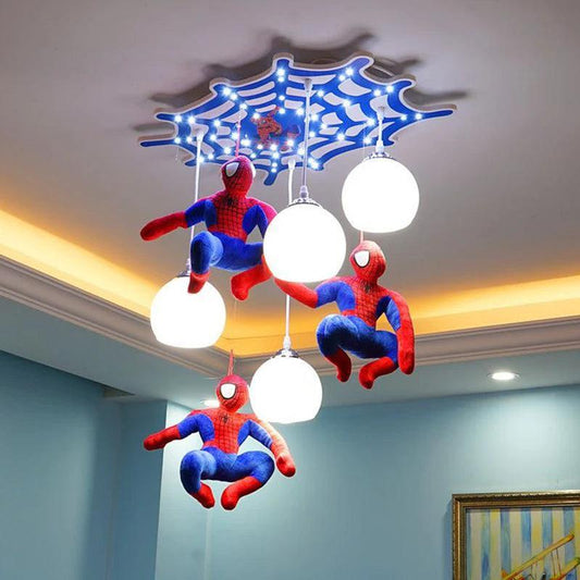 Kids Bedroom 'Spiderman' Chandelier