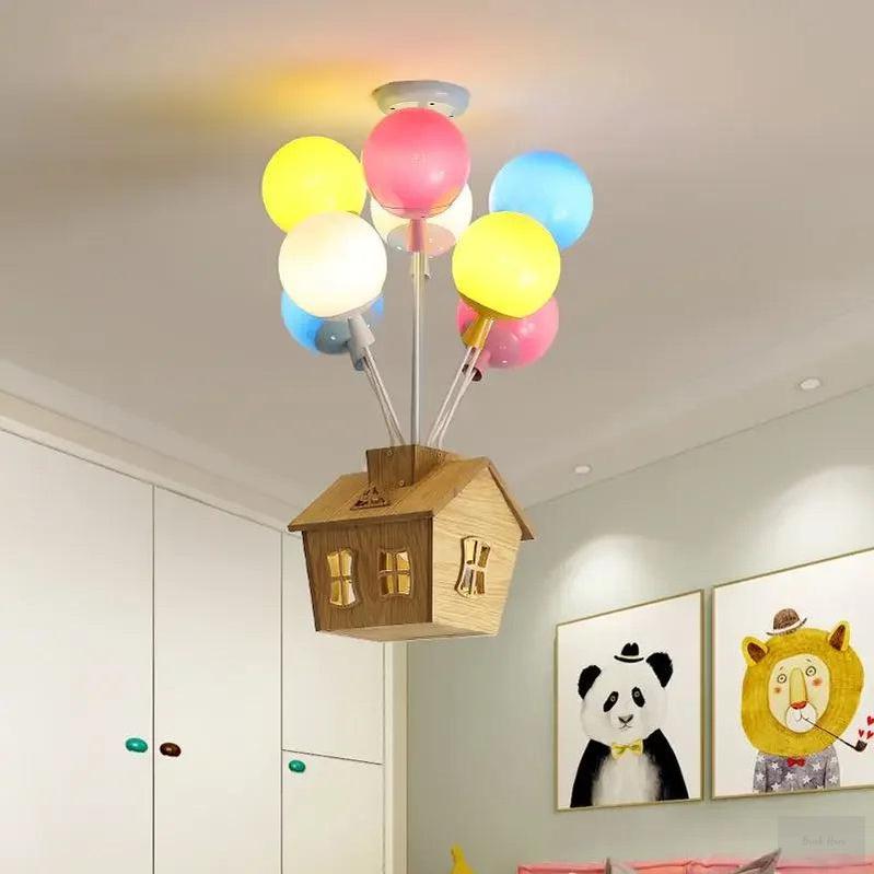 Kids Room Chandelier with Little