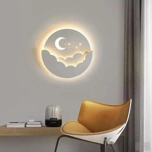 LED Cloud Stars Moon Wall