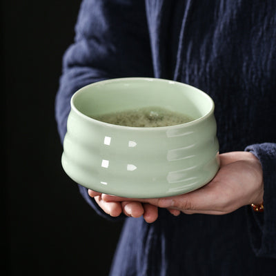 Luxury Retro Ceramic Matcha Tea Set – Heat-Resistant, Portable, 4-Piece & 7-Piece Options with Matcha Brush