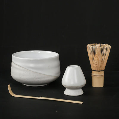 Luxury Retro Ceramic Matcha Tea Set – Heat-Resistant, Portable, 4-Piece & 7-Piece Options with Matcha Brush