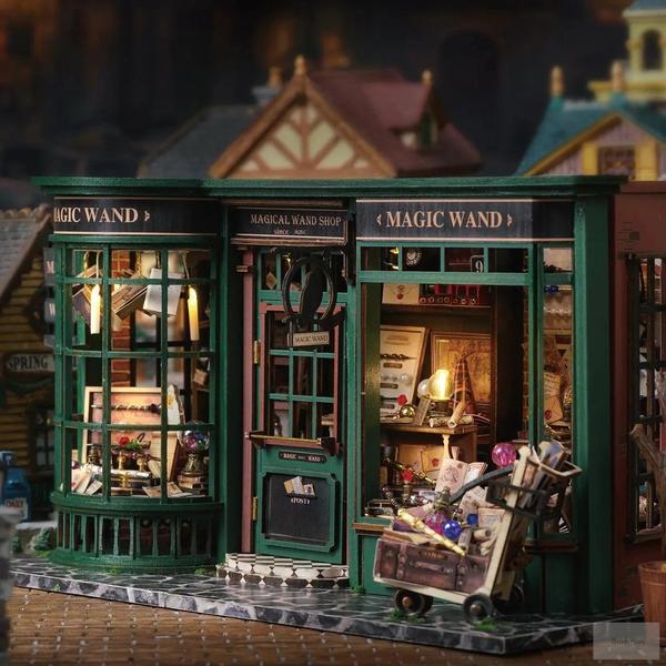 MINI DIY Magic Shop Doll House Kit