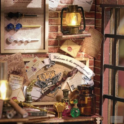 MINI DIY Magic Shop Doll House Kit