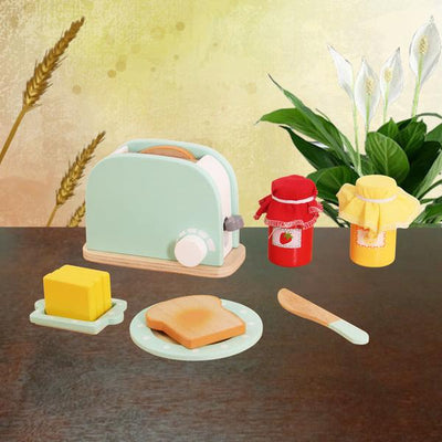 Maca Dragon Wooden Kitchen Toy Set