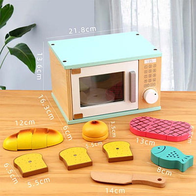Maca Dragon Wooden Kitchen Toy Set