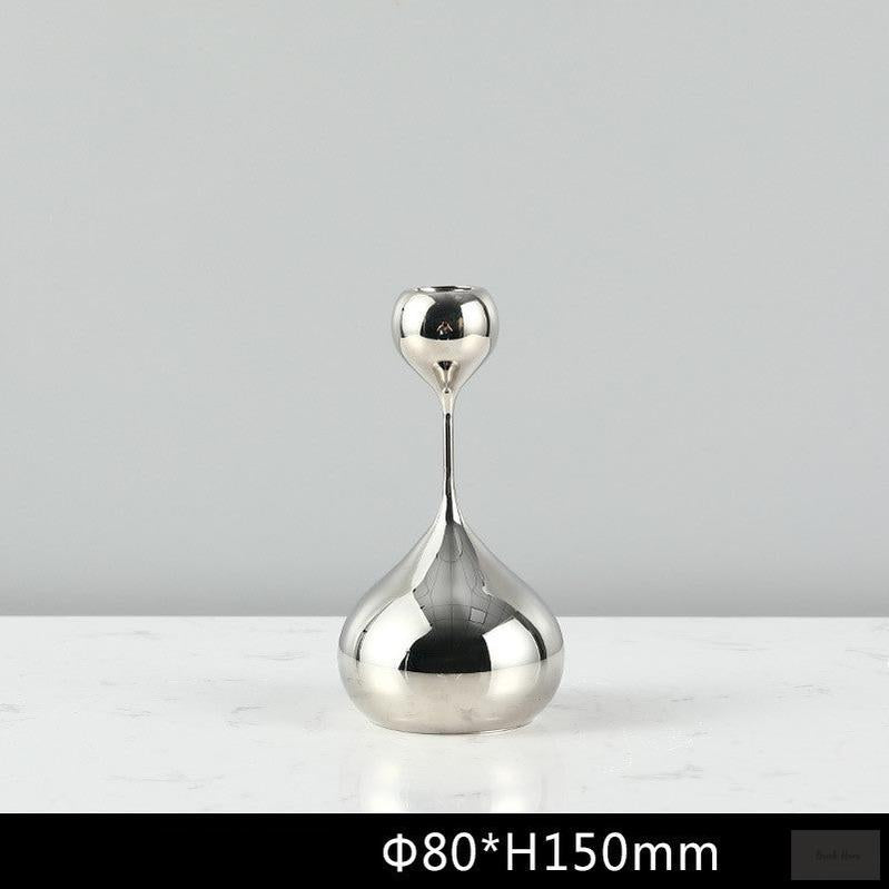 Metal Water Drop Candle Holder - Multiple Variants