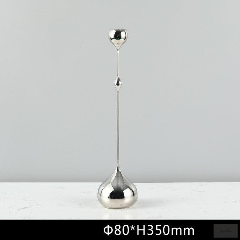 Metal Water Drop Candle Holder - Multiple Variants