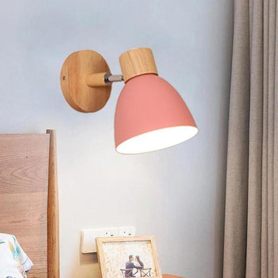 Minimalist Pink Wall Light – Nordic Lamp for Home Decor