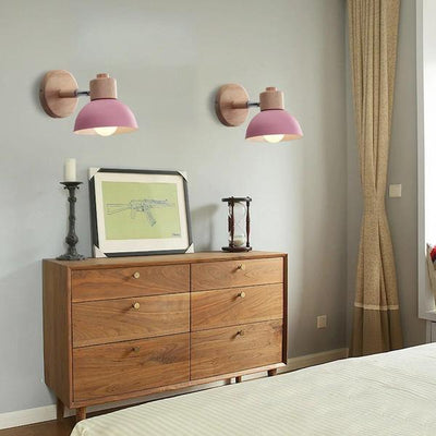 Minimalist Pink Wall Light – Nordic Lamp for Home Decor