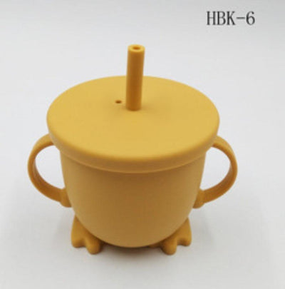 Minimalist Solid Color Silicone Cup – Durable, BPA-Free, Reusable Drinkware for Everyday Use
