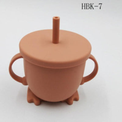 Minimalist Solid Color Silicone Cup – Durable, BPA-Free, Reusable Drinkware for Everyday Use