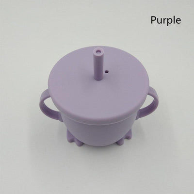 Minimalist Solid Color Silicone Cup – Durable, BPA-Free, Reusable Drinkware for Everyday Use
