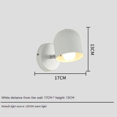 Modern Color Accent Wall Lamp Warm Light Fixture for Kids Room & Home Decor