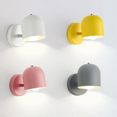 Modern Color Accent Wall Lamp Warm Light Fixture for Kids Room & Home Decor
