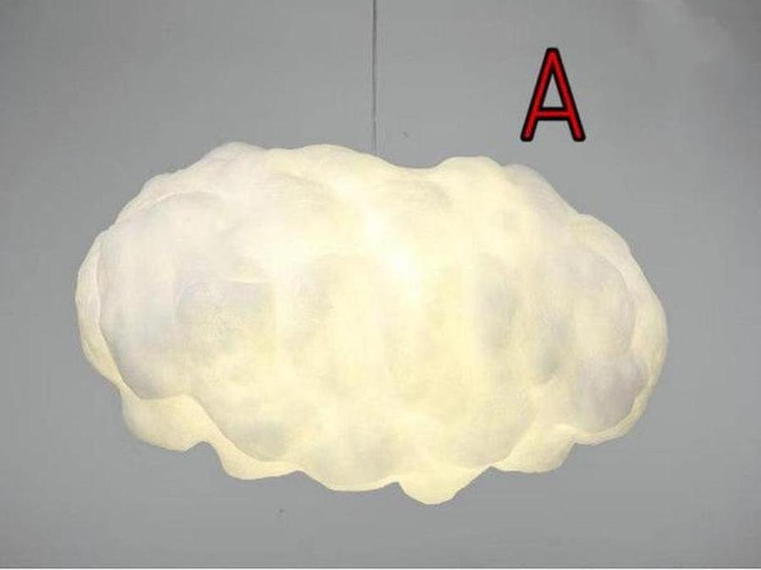 Modern Floating Cloud Chandelier Soft Ambient Lighting