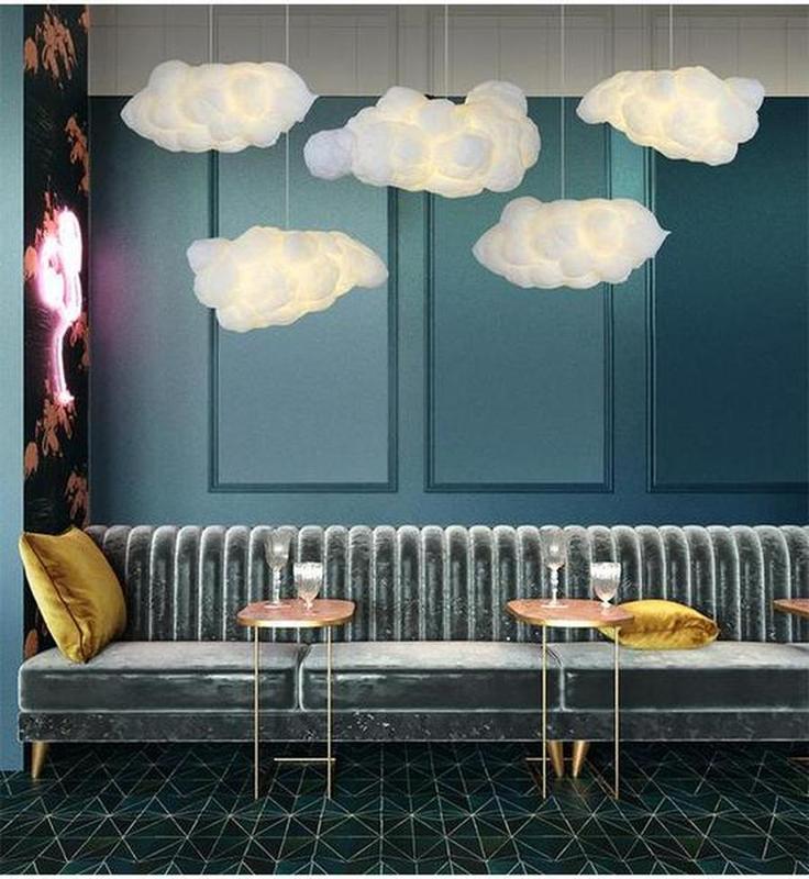 Modern Floating Cloud Chandelier Soft Ambient Lighting
