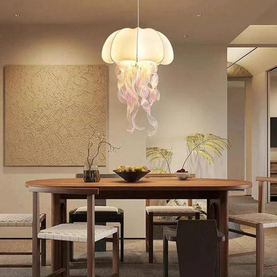 Modern Jellyfish LED Pendant Light Minimalist Chandelier for Home Decor