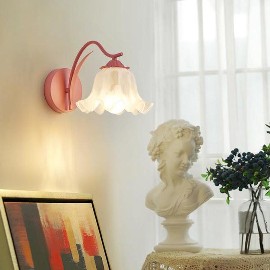 Modern Simplicity Wall Light LED Fixture in Pink, Red, Yellow, or Green