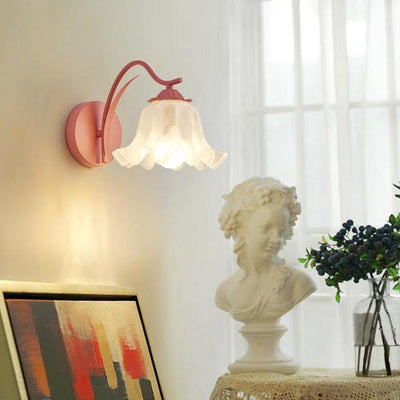 Modern Simplicity Wall Light LED Fixture in Pink, Red, Yellow, or Green