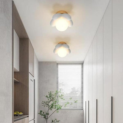 Modern Wall Lamp – 17CM LED Fixture with Full Spectrum 3-Color Light (White or Pink)