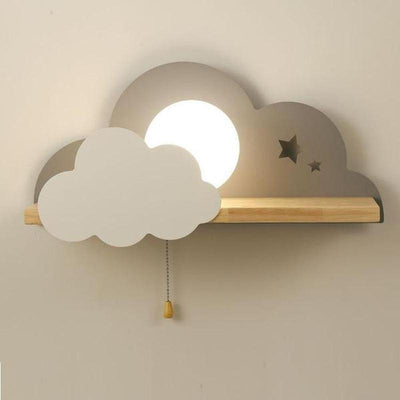 Modern Wall Lamp E27 Fixture for Kids Room or Home Decor
