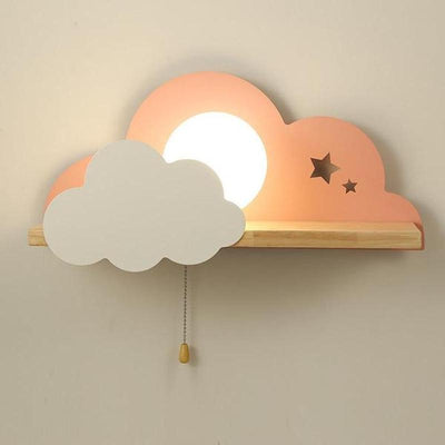 Modern Wall Lamp E27 Fixture for Kids Room or Home Decor