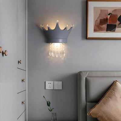 Modern Wall Lamp – Warm Light LED Fixture in Gold, Pink, or Gray (26x16x26cm)